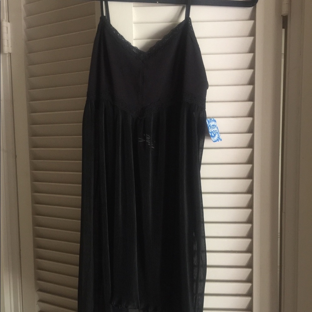 Intimately Free People Black sheer dress